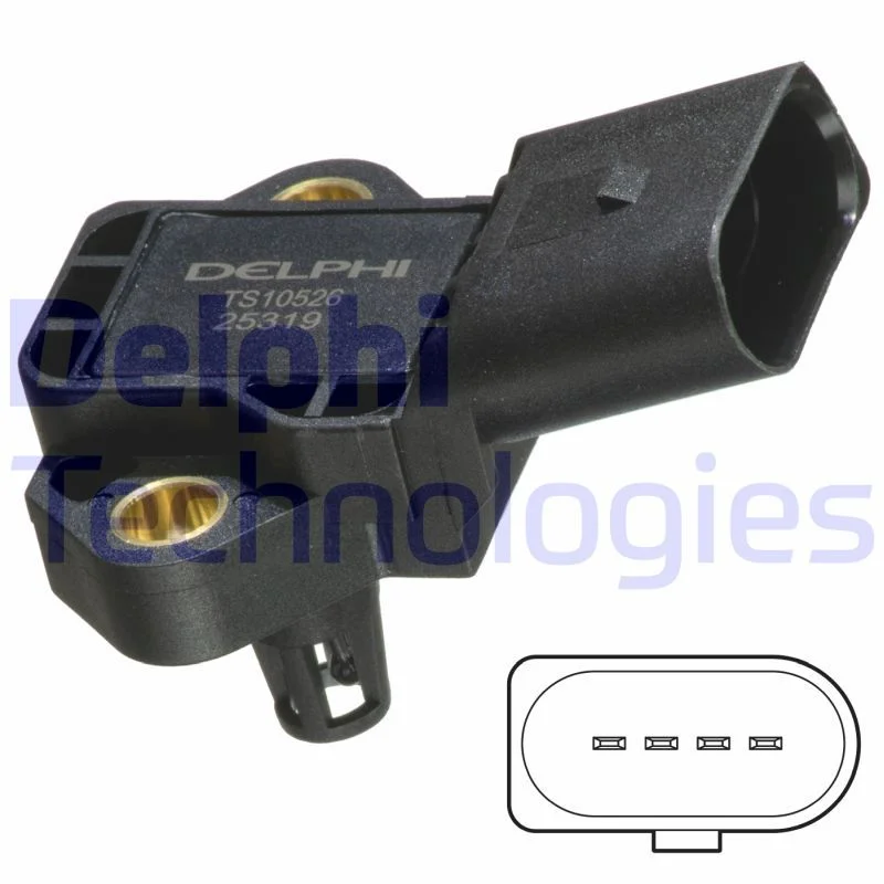 Senzor, temperatura vstopnega zraka DELPHI TS10526