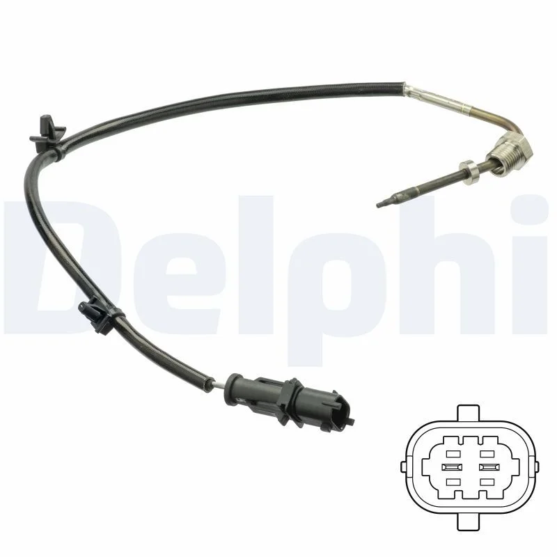 Senzor, temperatura izpušnih plinov DELPHI TS30233