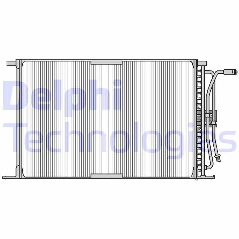 Kondenzator, klimatska naprava DELPHI TSP0225026