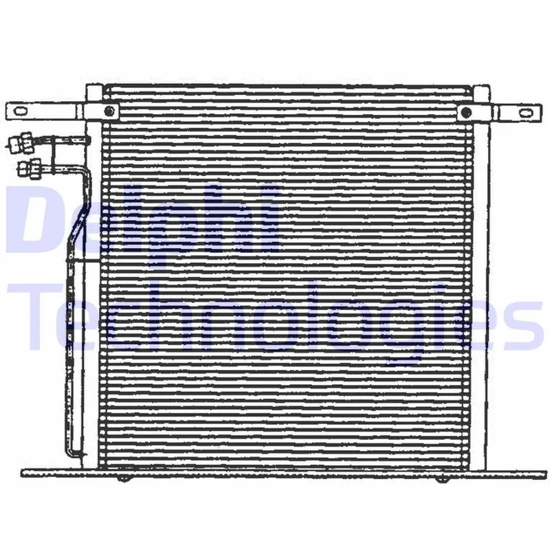 Condenser, air conditioning DELPHI TSP0225126