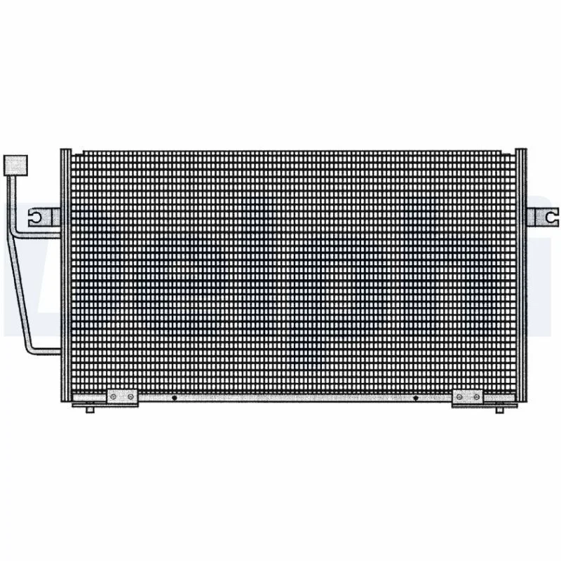 Condenser, air conditioning DELPHI TSP0225204