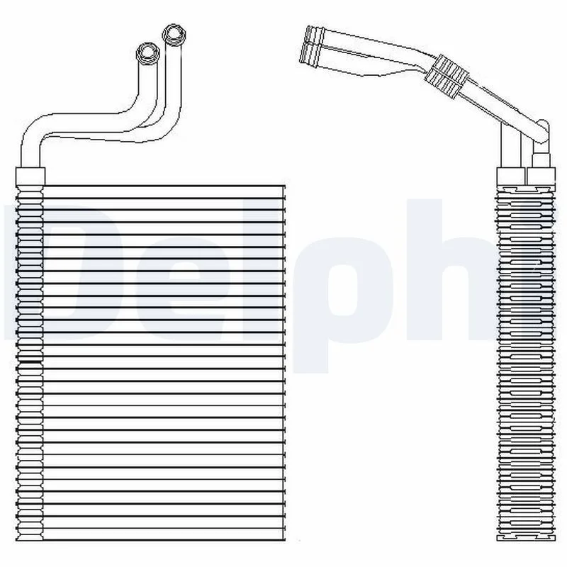 Izparilnik, klimatska naprava DELPHI TSP0525197