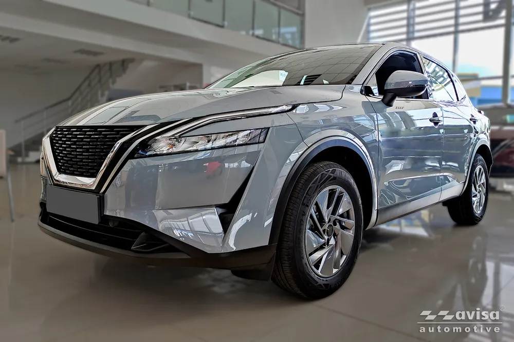 Slenksčių apsaugos NISSAN QASHQAI III crossover 2021-2024 Fl.2024-> /NISSAN QASHQAI E-power 2026-> reljefinės 