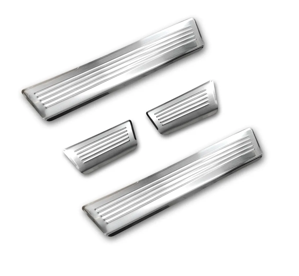 Door Sills Lines (4 Pcs) MITSUBISHI ASX II ( RJB ) 2023-> / RENAULT CAPTUR II crossover 2019-> / RENAULT CAPTUR II E-TECH 2020-> (silver satine) AVISA 2/18026