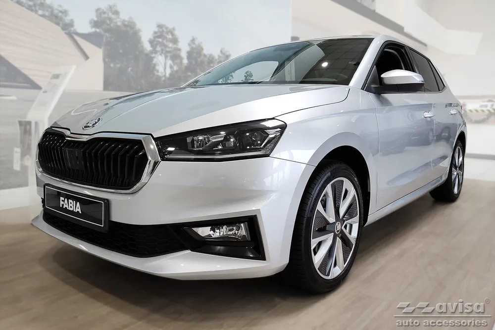 Slenksčių apsaugos SKODA FABIA IV Hatchback 2021-> reljefinės 
