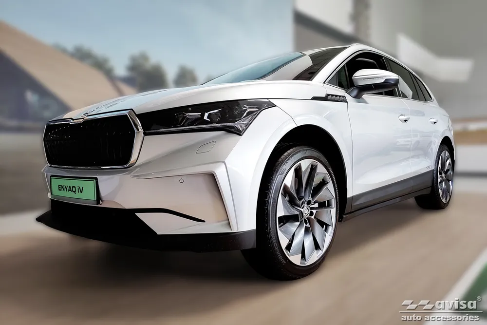 Slenksčių apsaugos SKODA ENYAQ IV 2020-> / SKODA ENYAQ Coupe iV 2022-> reljefinės 