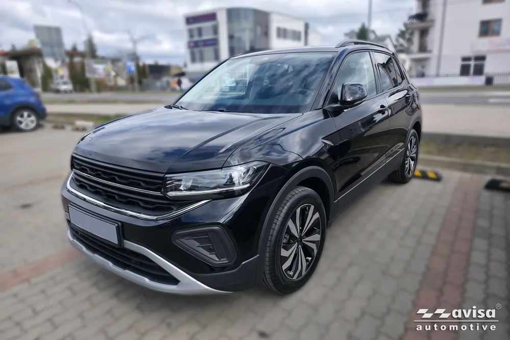 Bagažinės dangčio apsauginė juosta VOLKSWAGEN T-CROSS 2018-2024, FL2024-> (juodas) AVISA 2/22288