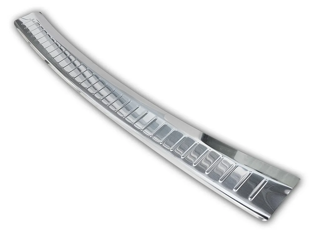 Rear bumper protector BMW 2 Active Tourer 2014-2018, FL2018-2021 (silver satine) AVISA 2/35081
