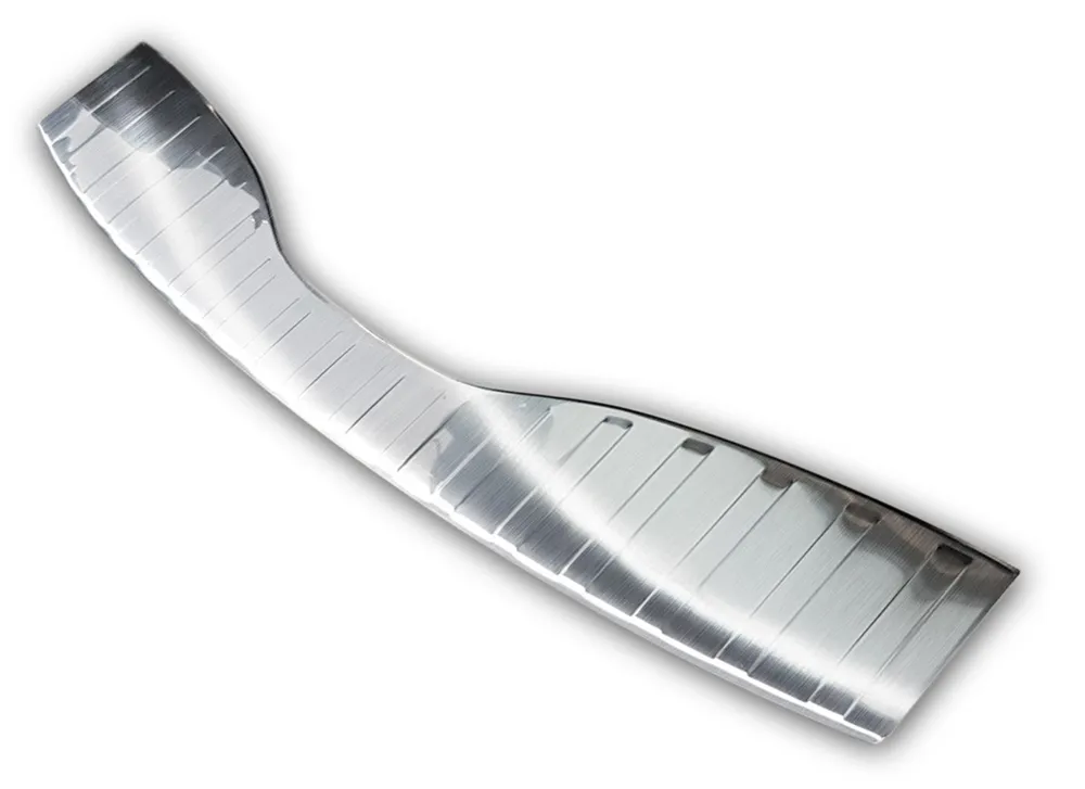 Rear bumper protector RENAULT GRAND SCENIC IV 2016-> (silver satine) AVISA 2/35139
