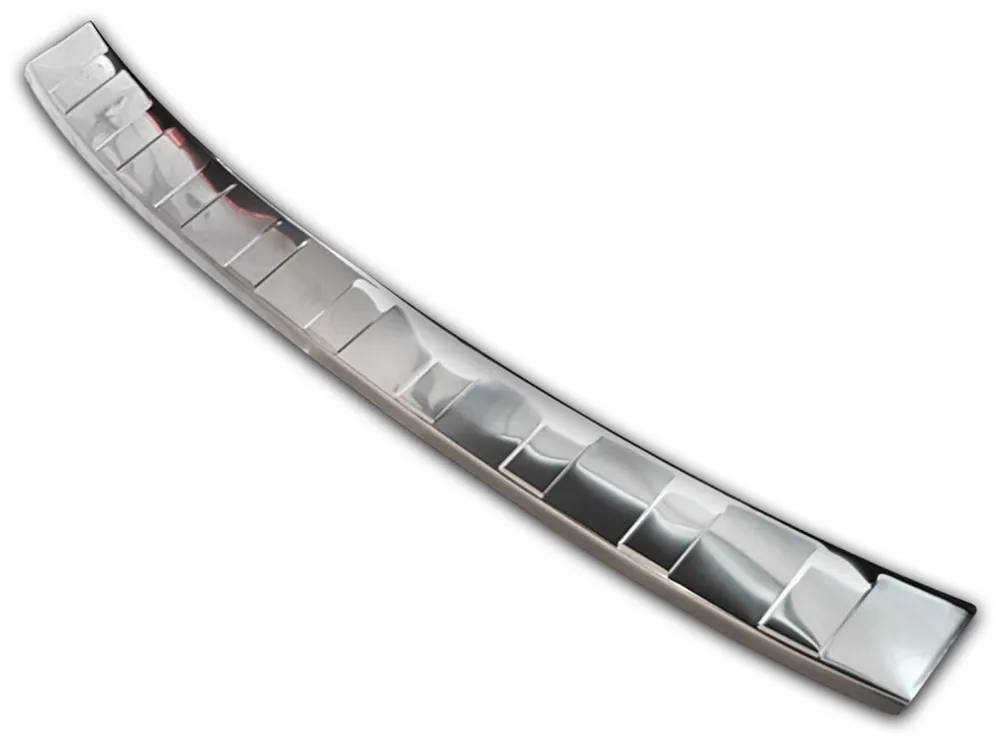 Rear bumper protector VOLVO V60 II combi 2018-> / VOLVO V60 II CROSS COUNTRY 2018-> / VOLVO V60 II Plug-In Hybrid 2019 -> / R-model 2019-> (silver satine) AVISA 2/35285