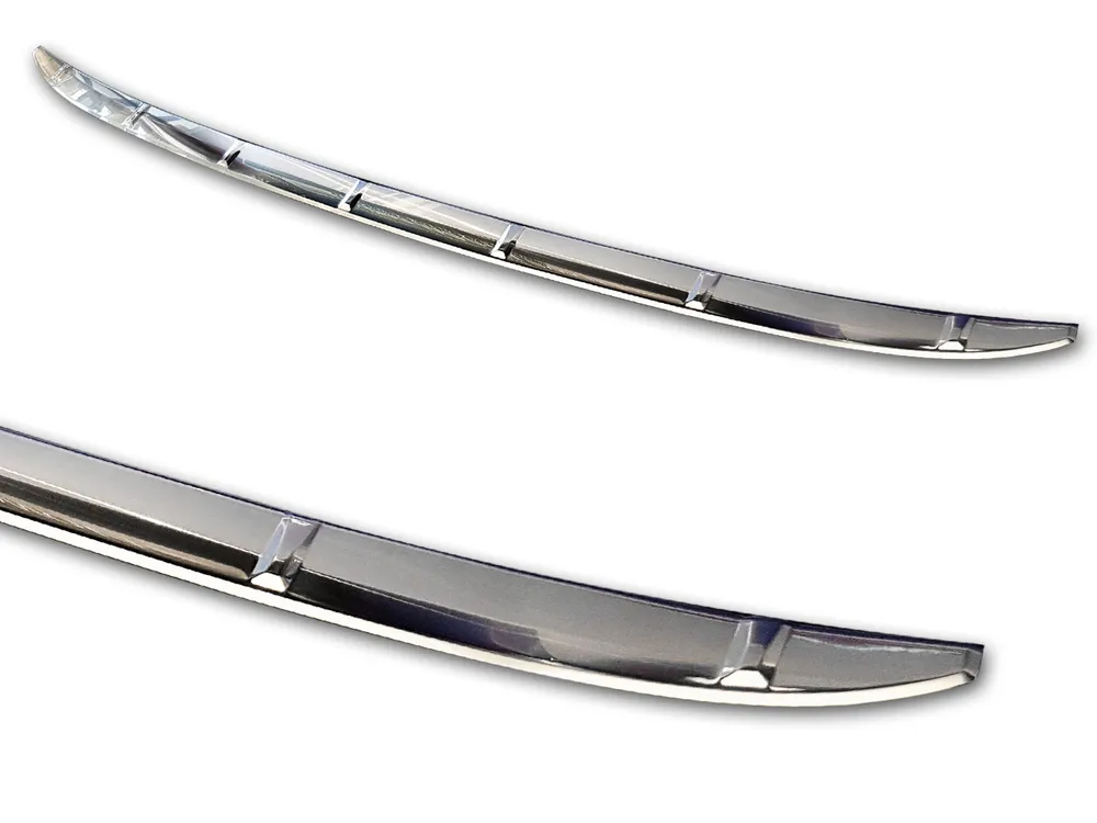 Rear bumper protector BMW 3 G20 limousine M-Pakiet 2018->2022 (silver satine) AVISA 2/35414