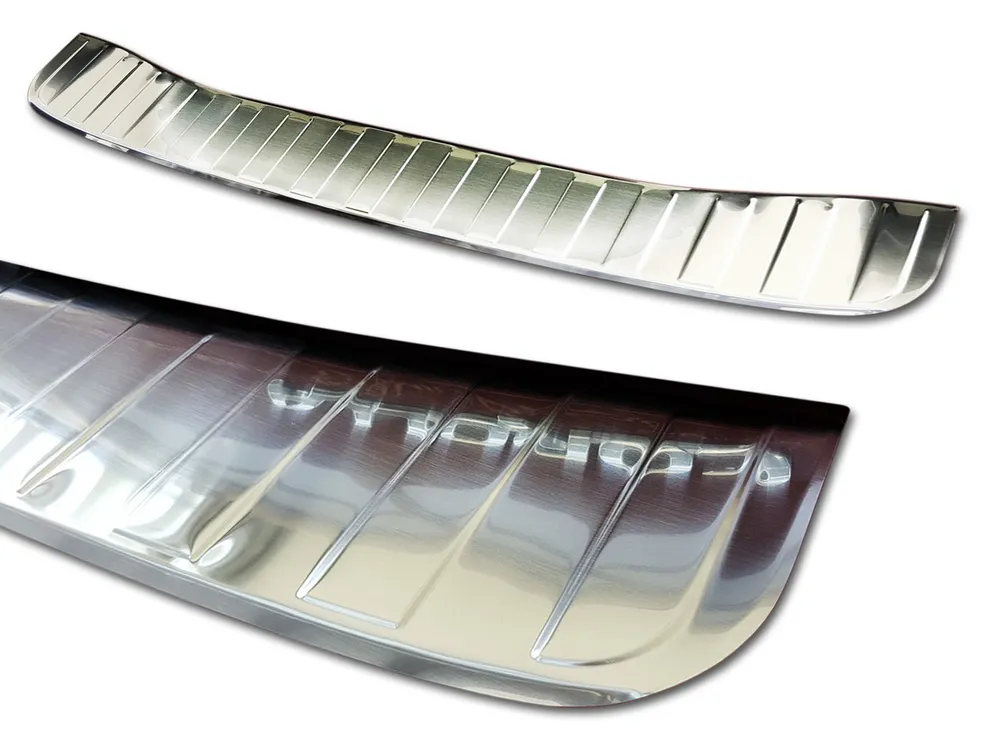 Rear bumper protector TOYOTA COROLLA XII hatchback 2018-> / TOYOTA COROLLA XII GR SPORT hatchback 2019-> (silver satine) AVISA 2/35420