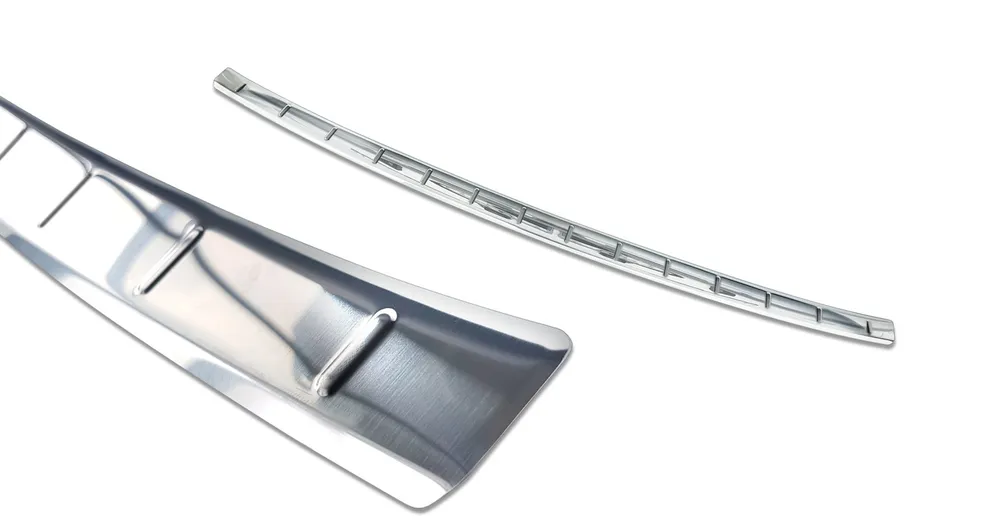 Rear bumper protector CITROEN C5 AIRCROSS 2018-2022 , FL 2022-2025 (silver satine) AVISA 2/35434