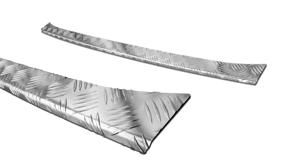 Rear bumper protector MERCEDES SPRINTER III 2018 -> (silver satine) AVISA 2/35439