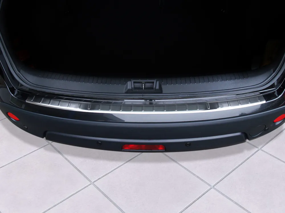 Galinio buferio apsauga NISSAN QASHQAI I crossover 2007-2013 (sidabrinis satinas) AVISA 2/35450