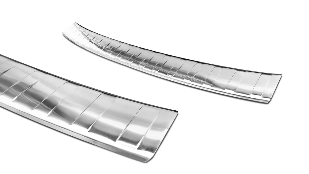 Rear bumper protector FIAT 500 L FL2017-> (silver satine) AVISA 2/35470
