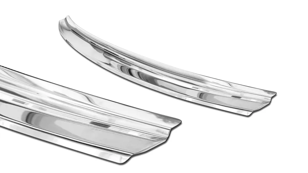 Rear bumper protector KIA XCEED crossover 2019-> (silver satine) AVISA 2/35476