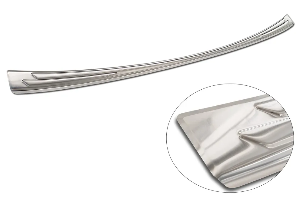 Rear bumper protector LEXUS NX II (AZ20) 2021-> / LEXUS RX 450 2025- > (silver satine) AVISA 2/35569