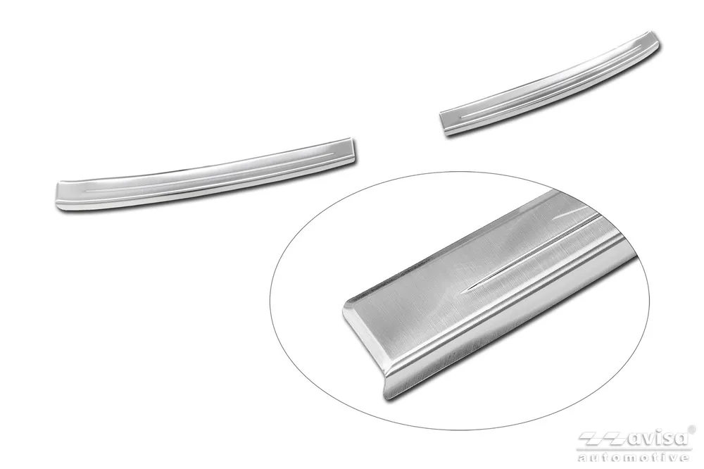 Rear bumper protector LEAPMOTOR B10 2025-> (silver satine) AVISA 2/35593