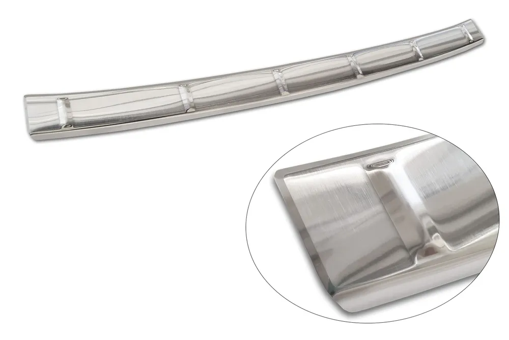 Rear bumper protector HONDA CIVIC XI hatchback 2022-> (silver) AVISA 2/35599