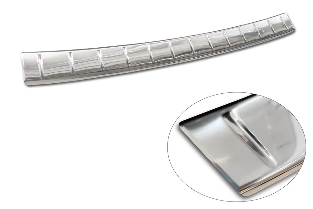 Rear bumper protector MERCEDES E Class W214 Sedan 2023-> (silver) AVISA 2/35619