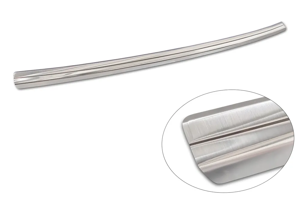 Rear bumper protector HYUNDAI KONA II 2023-> ( doesn't fit to N -Line) (silver) AVISA 2/35638