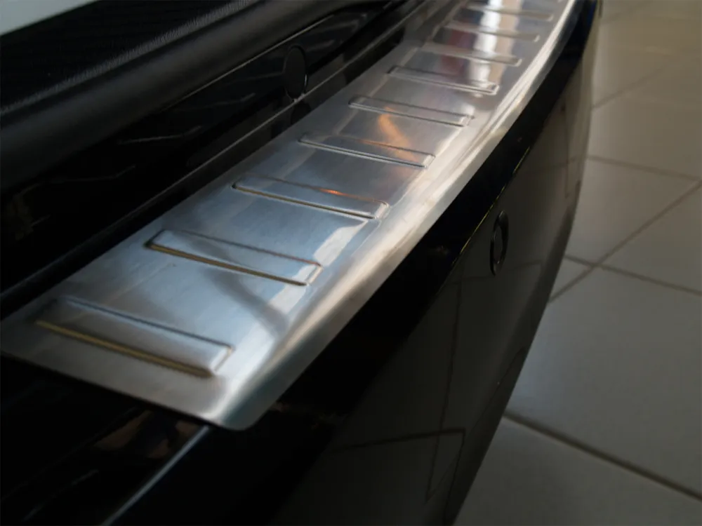 Rear bumper protector MERCEDES E Class W212 T-Model 2009-2013 (silver satine) AVISA 2/35671