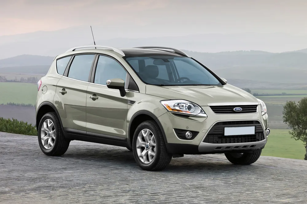 Galinio buferio apsauga FORD KUGA I 2008-2013 (sidabrinis satinas) AVISA 2/35687