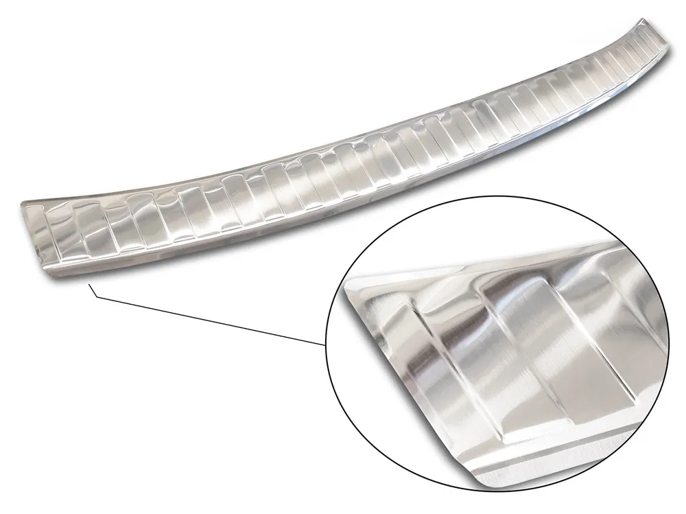 Rear bumper protector MAZDA MX-30 2020-> (silver satine) AVISA 2/35719