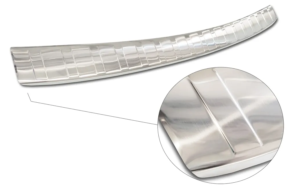 Rear bumper protector CITROEN C4 III / e-C4 crossover 2020-> (silver satine) AVISA 2/35759