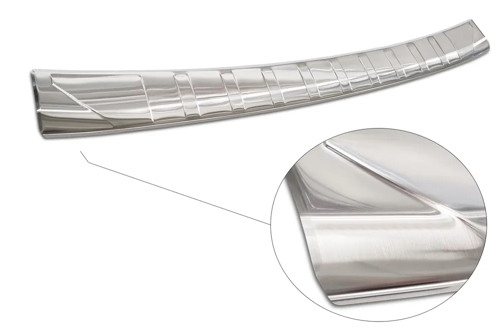 Rear bumper protector MERCEDES C Class V T-model S206 2021-> (silver satine) AVISA 2/35810