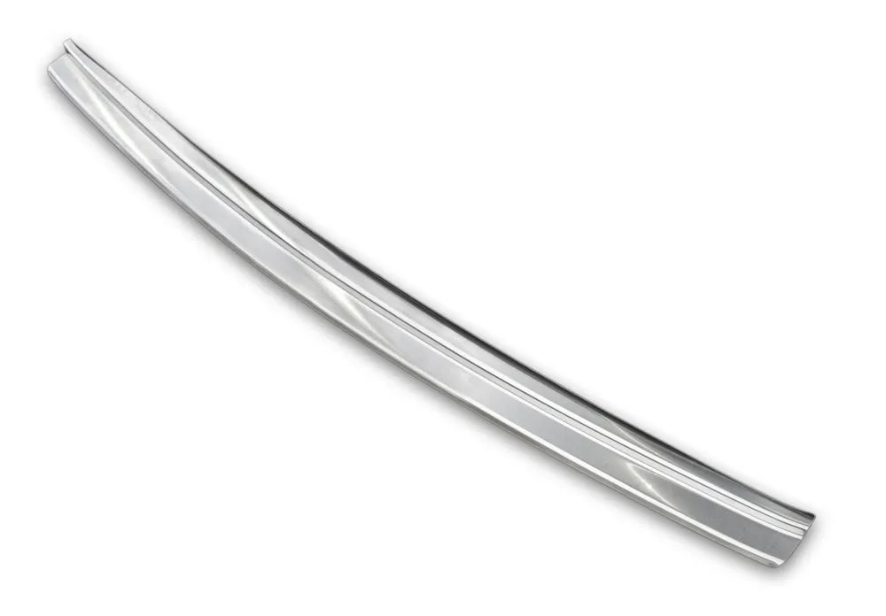 Rear bumper protector MERCEDES GLC Coupe (C253) 2016-2019, FL2019-2023 (silver mirror) AVISA 2/35811