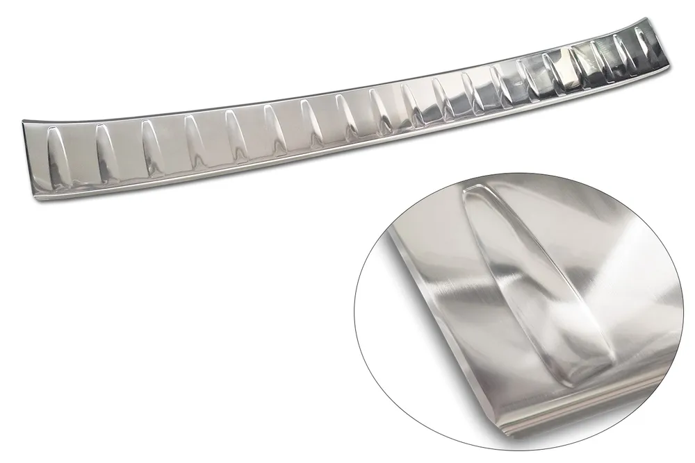 Rear bumper protector VOLKSWAGEN ID BUZZ (EB) 2022-> / ID BUZZ CARGO (EBN) 2022 -> (silver satine) AVISA 2/35852