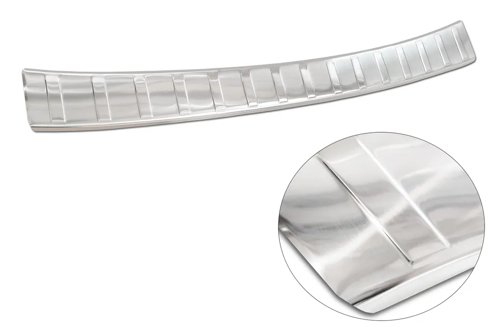 Rear bumper protector TOYOTA AYGO X crossover 2022-2025, FL 2025-/ TOYOTA AYGO X hybrid 2026-> (silver satine) AVISA 2/35861
