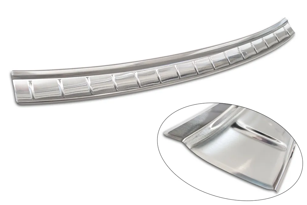 Rear bumper protector POLESTAR 2 liftback 2020-2023 FL.2023-> (silver satine) AVISA 2/35875