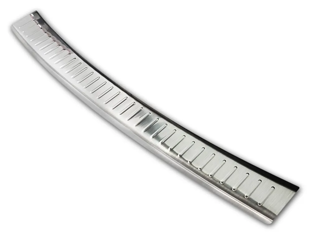 Rear bumper protector FIAT 500X crossover 2014-2018 (silver satine) AVISA 2/35900