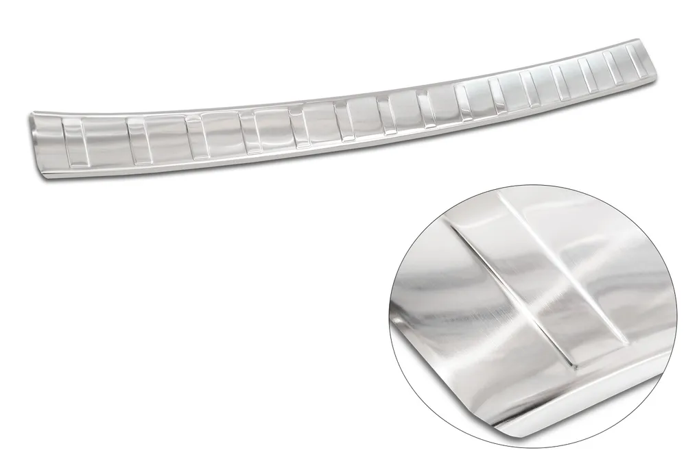 Rear bumper protector BMW 2 ACTIVE TOURER II U06 M-pakiet 2021-> (silver satine) AVISA 2/35916