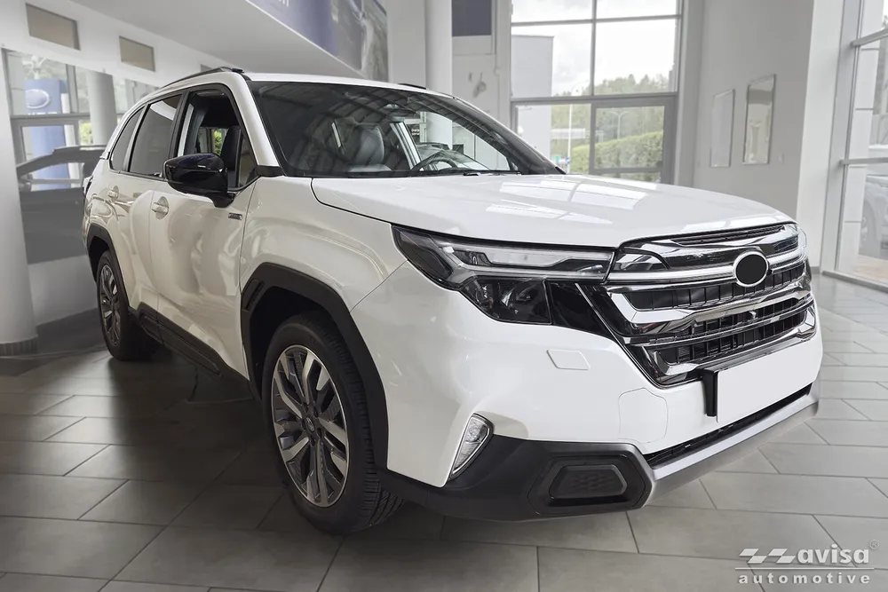 Bagažinės dangčio apsauginė juosta SUBARU FORESTER VI 2024-> (sidabrinis satinas) AVISA 2/36107