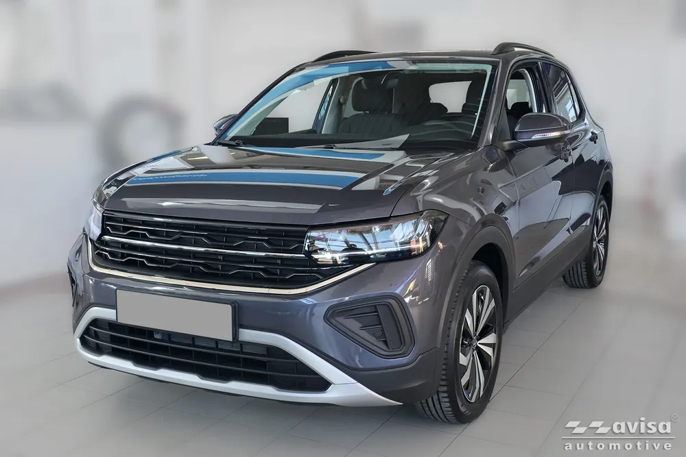 Bagažinės dangčio apsauginė juosta VOLKSWAGEN T-CROSS 2018-2024, FL 2024-> (sidabrinis satinas) AVISA 2/36125