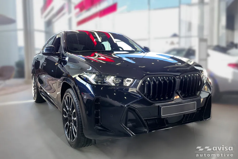 Bagažinės dangčio apsauginė juosta BMW X6 (G06) 2023-> (sidabrinis satinas) AVISA 2/36204
