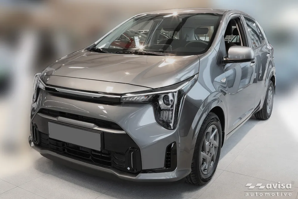 Bagažinės dangčio apsauginė juosta KIA PICANTO III FL.2024-> (sidabrinis satinas) AVISA 2/36205