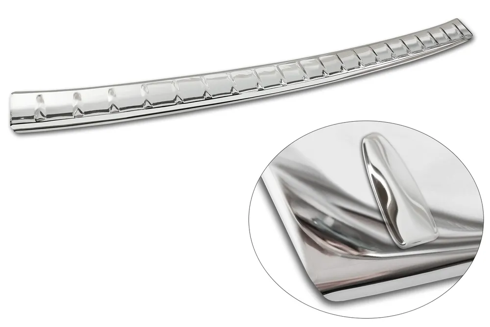 Rear bumper protector MERCEDES GLC II (X254) 2022-> / AMG (silver mirror) AVISA 2/38048