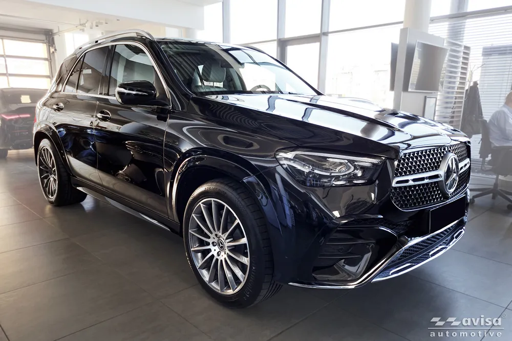 Bagažinės dangčio apsauginė juosta MERCEDES GLE W167 2019-2023 FL.2023-> (sidabrinis veidrodinis) AVISA 2/38106