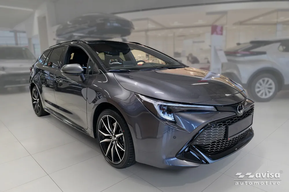 Bagažinės dangčio apsauginė juosta TOYOTA YARIS CROSS 2021-> (sidabrinis veidrodinis) AVISA 2/38120