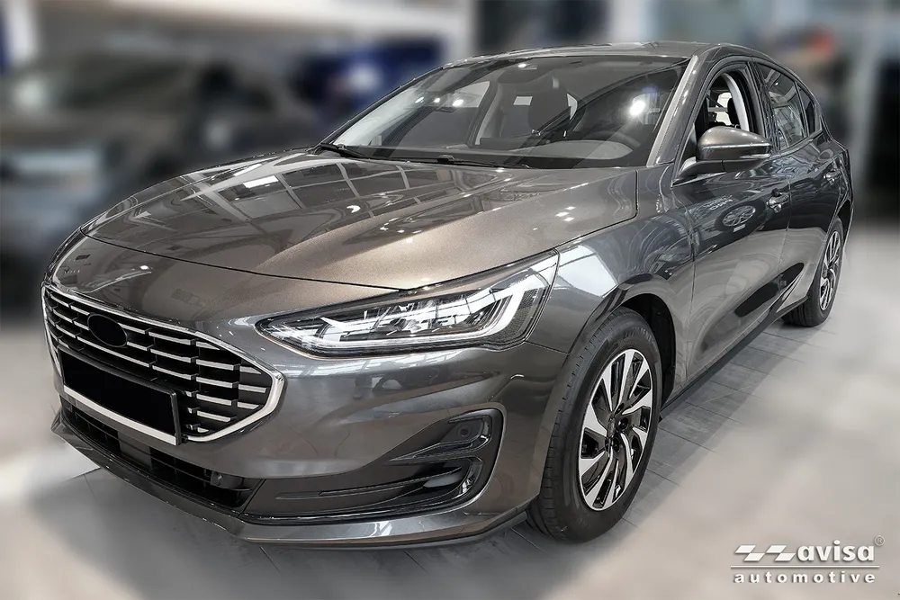 Trunk lid trim FORD FOCUS IV hatchback 5D/ ST-Line 2018-2021,FL 2021-> (silver mirror) AVISA 2/38132