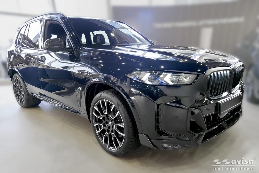 Bagažinės dangčio apsauginė juosta BMW X5 IV G05 M-pakiet 2018-2023 Fl.2023-> (sidabrinis veidrodinis) AVISA 2/38203