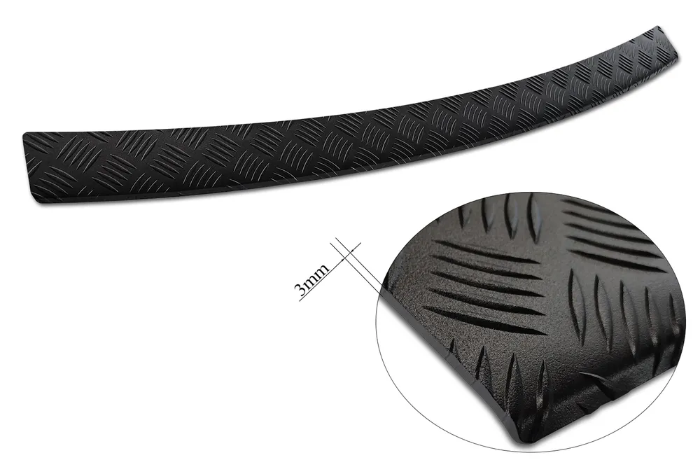 Galinio buferio apsauga VOLKSWAGEN CADDY 2003-2015, FL2015-2020 / VOLKSWAGEN CADDY MAXI 2003-2015, FL02.2015-> 2020 (juodas matinis) AVISA 2/40230