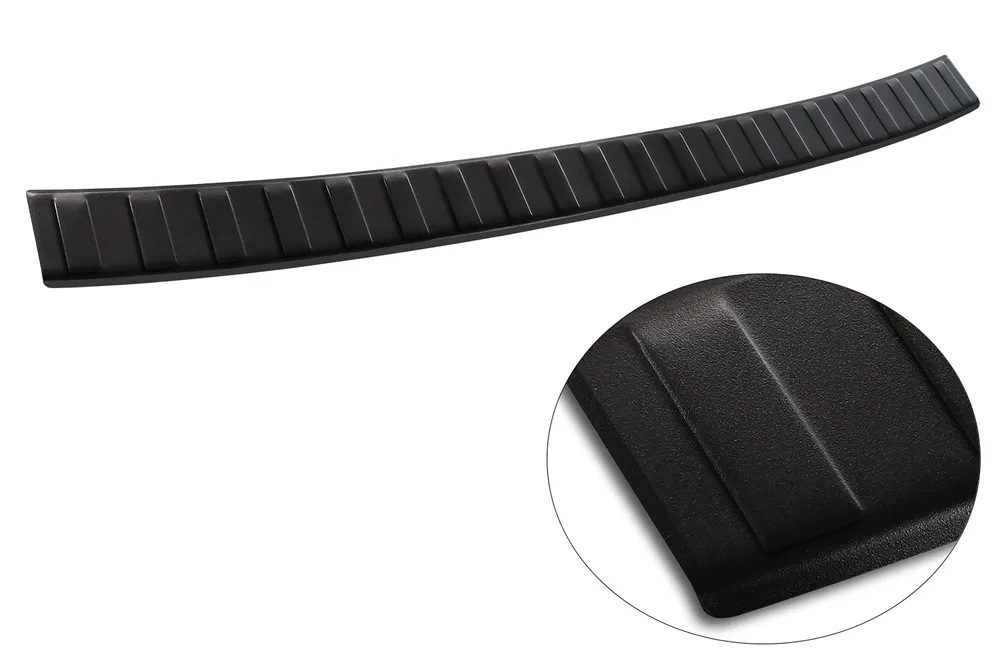 Rear bumper protector BMW X1 F48 FL2015-2019, FL2019-2022 (black MAT) AVISA 2/40312