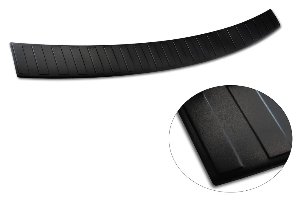 Rear bumper protector AUDI Q5 2008-2012, FL2012-2016 (black MAT) AVISA 2/40314