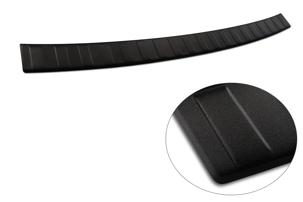 Rear bumper protector MERCEDES GLC (X253) 5D / Hybrid 2015-2019, FL2019-2022 (black MAT) AVISA 2/40321